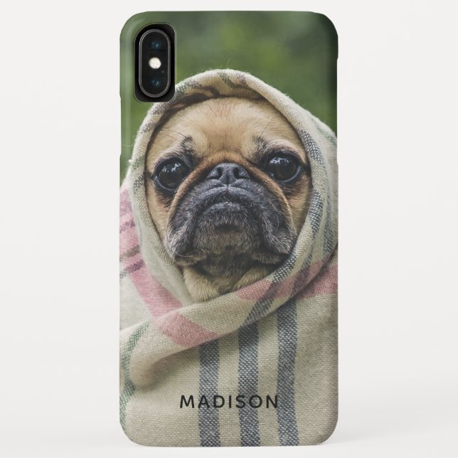 Para iPhone, Case-Mate Cachorro Cachorro Cachorro Nome personalizado capa (Verso)