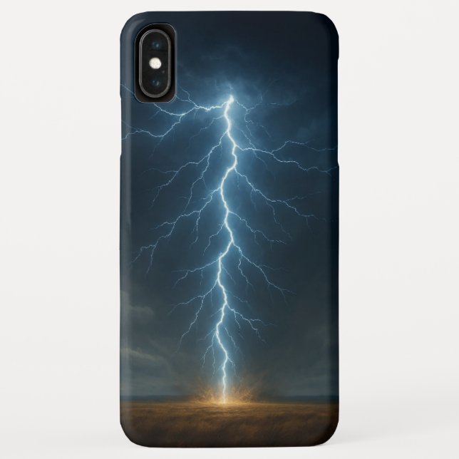 Para iPhone, Case-Mate Capa de Celular Lightning Bolt – Estilo Elétrico (Verso)