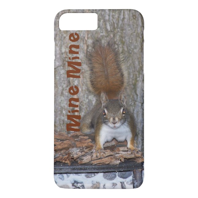 Para iPhone, Case-Mate Capa de iPhone Esquilo Engraçado (Verso)