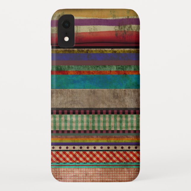 Para iPhone, Case-Mate Capa de iPhone masculina moderna grunge (Verso)