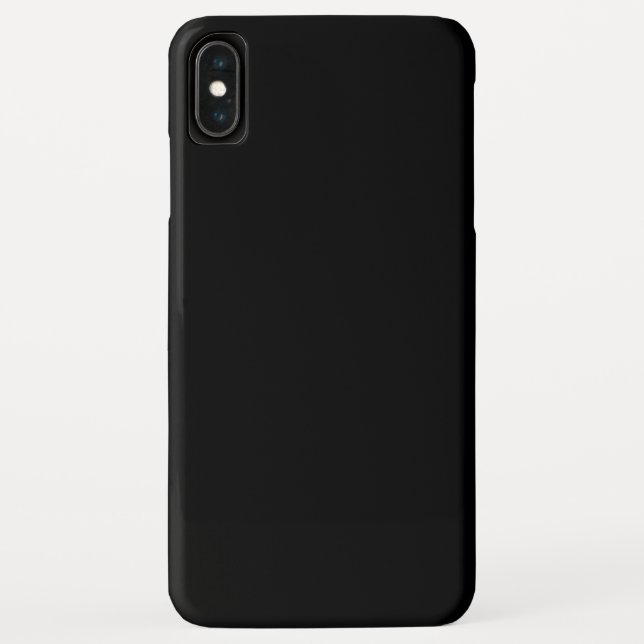 Para iPhone, Case-Mate Capa de iPhone XS Max Preta (Verso)