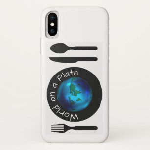 Capa Para iPhone X Capa de telefone Apple iPhone X Mundo em um Prato