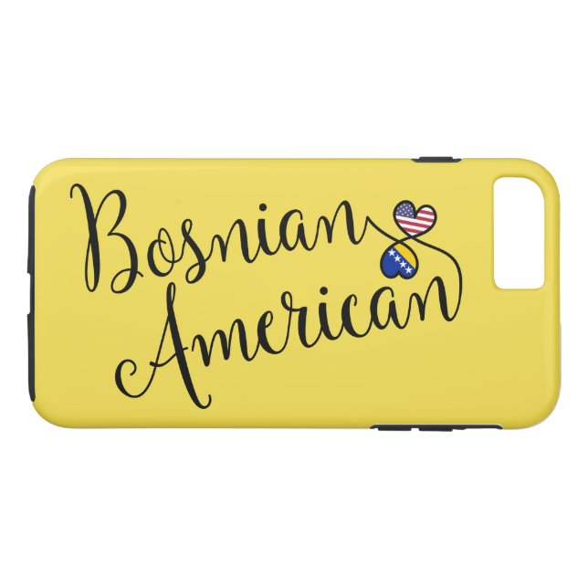 Para iPhone, Case-Mate Capa de telefone Celular Bósnio-Americana Entwinad (Verso (Horizontal))