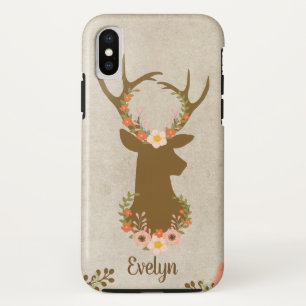Para iPhone Da Case-Mate Capa de telefone celular de veados florais