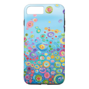 Para iPhone Da Case-Mate Capa de telefone colorida abstrata do azul