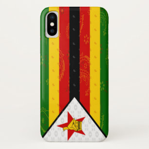 Capa Para iPhone Da Case-Mate Capa de telefone da bandeira de Zimbabwe