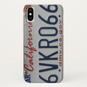 Capa Para iPhone Da Case-Mate Capa de telefone da matrícula de Califórnia