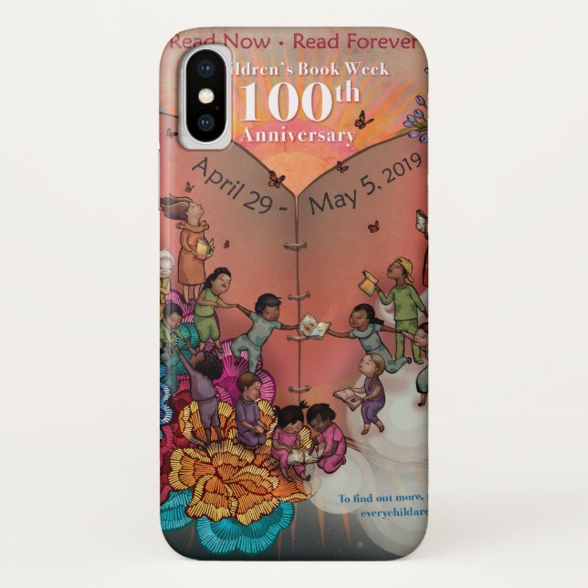 Para iPhone, Case-Mate Capa de telefone da semana de livro de 2019 (Verso)