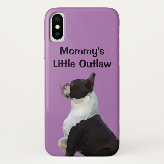 Para iPhone, Case-Mate Capa de telefone de Cachorro mamãe (Verso)