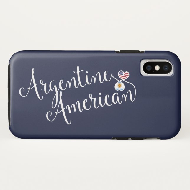 Para iPhone, Case-Mate Capa de telefone de Células de Corações Entusimesa (Verso (Horizontal))