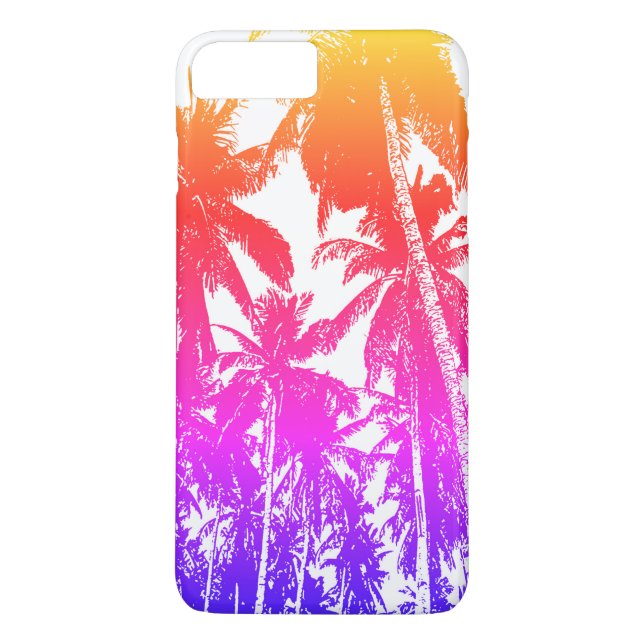 Para iPhone, Case-Mate Capa de telefone de Células-Padrão de Palmeiras Tr (Verso)