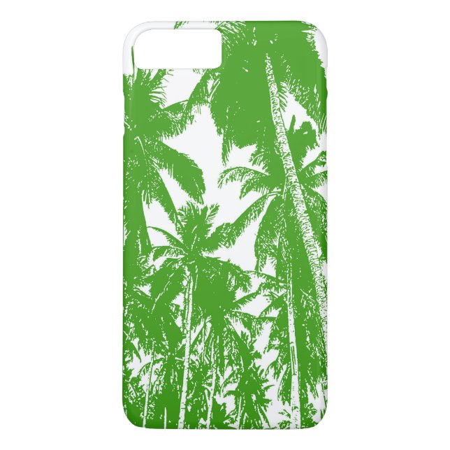 Para iPhone, Case-Mate Capa de telefone de Células-Padrão de Palmeiras Tr (Verso)