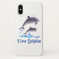 Capa de telefone de golfinhos