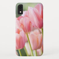 Capa de telefone de Tulipas Rosa