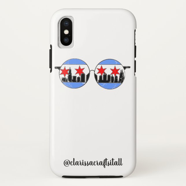 Para iPhone, Case-Mate capa de telefone dos chicaGOggles (Verso)