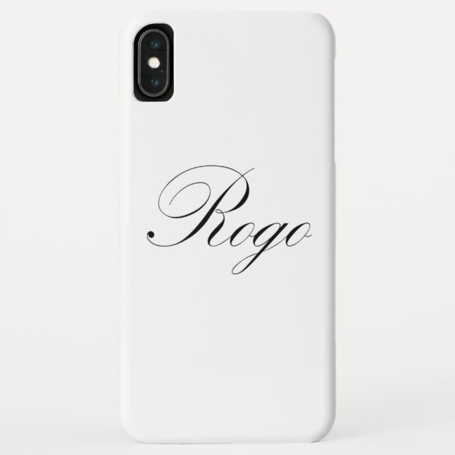 Para iPhone, Case-Mate Capa de telefone elegante de Rogo (Verso)
