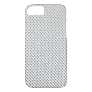 Para iPhone Da Case-Mate Capa de telefone - Fibra De Carbono - Branco Metál