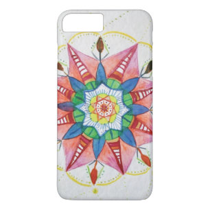 8 Plus/7 Plus Capa de telefone Mandala Apple iPhone 7