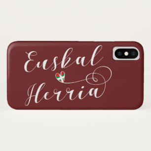 Para iPhone X Capa de telefone móvel de Euskal Herria do