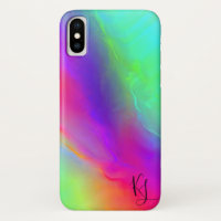 Capa de telefone Personalizada Neon Flow