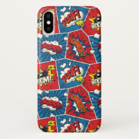 Capa de telefone Pop de arte da revista em quadrin