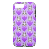 Capa de telefone positiva do iPhone 7 roxos de