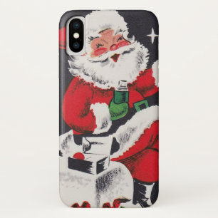 Para iPhone Da Case-Mate Capa de telefone retro dez do papai noel do natal