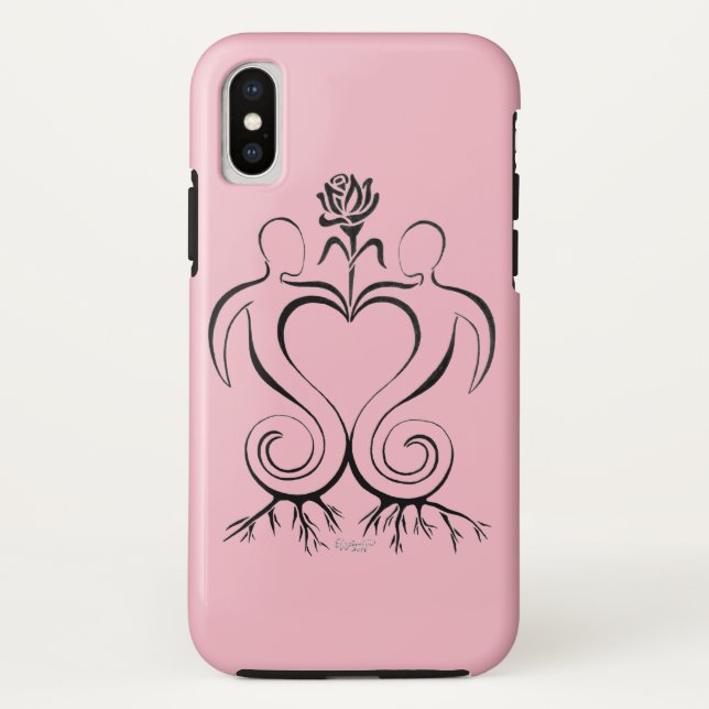 Para iPhone, Case-Mate Capa de telefone Soulmate Union (Verso)