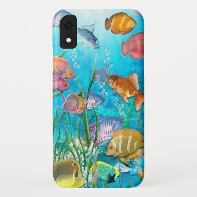 Para iPhone, Case-Mate Capa de telefone Tropical de OtterBox (Verso)