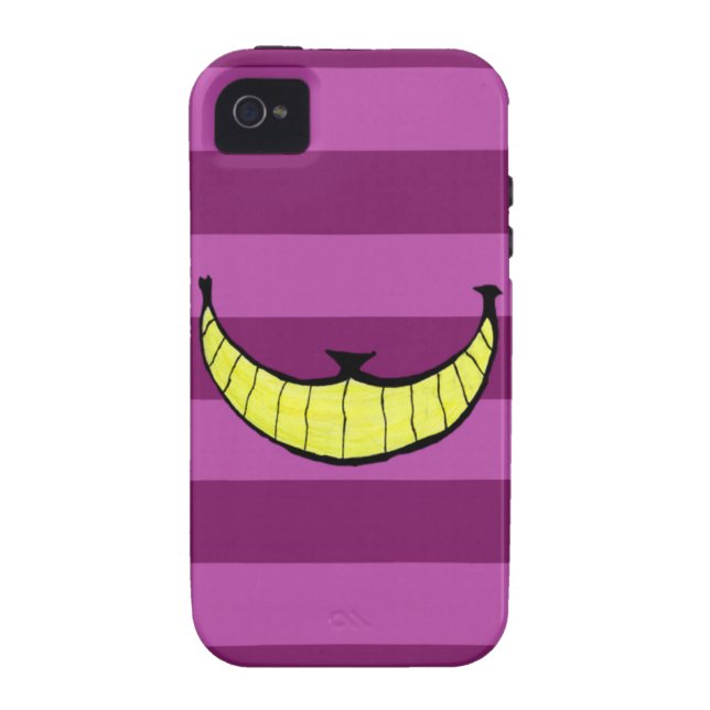 Para iPhone, Case-Mate Capa iPhone4 Bold Cheshire Cat Smile (Traseira)