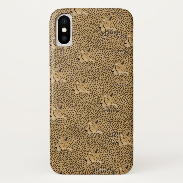 Para iPhone, Case-Mate Cheetah Apple iPhone X, mal há Capa de telefone (Verso)
