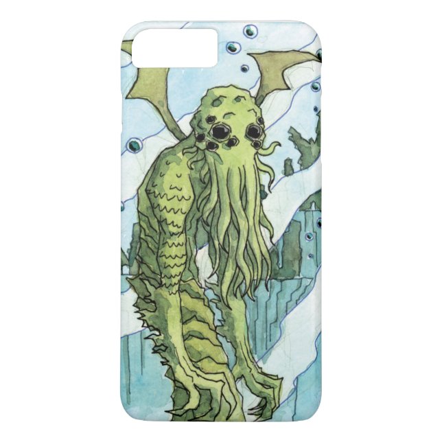 Para iPhone, Case-Mate Cthulhu - capa de telefone (Verso)