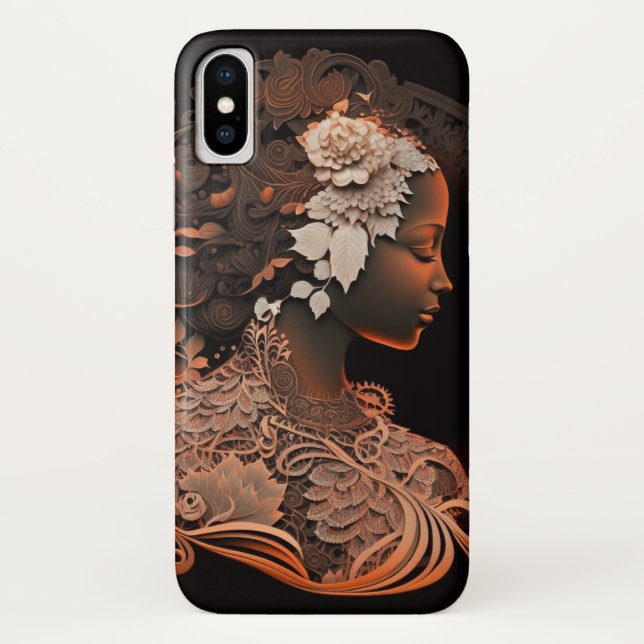 Para iPhone, Case-Mate DIVINE FEMININA nº 1 CAPA DE TELEFONE (Verso)