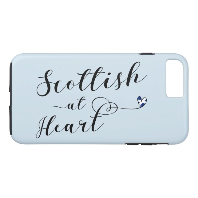 Para iPhone, Case-Mate Escocês na Capa de telefone das células cardíacas (Verso (Horizontal))