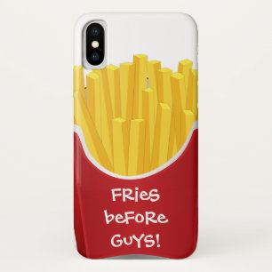 Para iPhone X Fritadas antes das caras! Capa de telefone