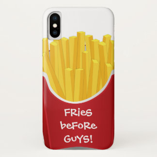 Para iPhone X Fritadas antes das caras! Capa de telefone
