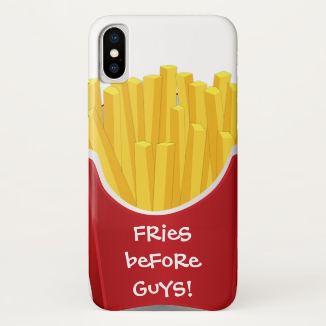 Para iPhone, Case-Mate Fritadas antes das caras! Capa de telefone (Verso)