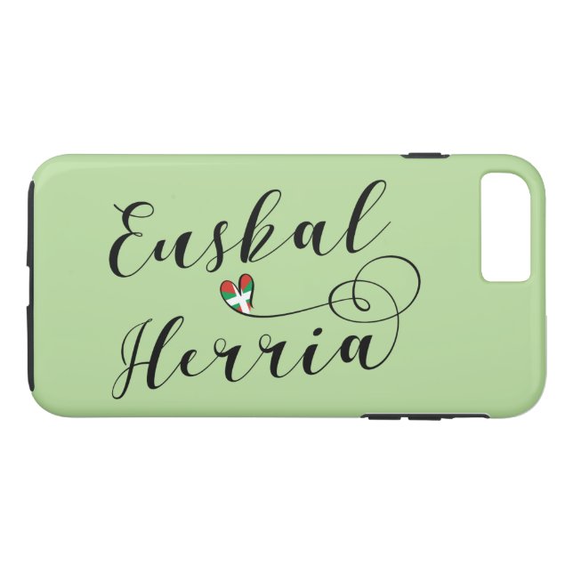 Para iPhone, Case-Mate Heart Euskal Herria Mobile Capa de telefone, Basco (Verso (Horizontal))