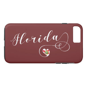 Para iPhone Da Case-Mate Heart Florida Mobile Capa de telefone, Floridian