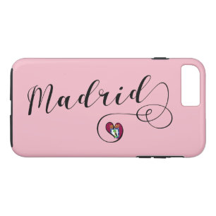 Para iPhone Da Case-Mate Heart Madrid Cell Capa de telefone, Espanha