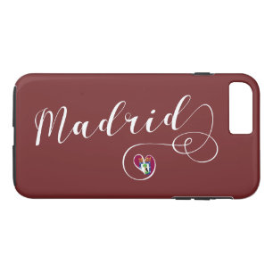 Para iPhone Da Case-Mate Heart Madrid Cell Capa de telefone, Espanha