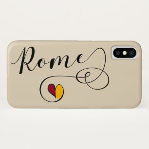 Para iPhone Da Case-Mate Heart Roma Mobile Capa de telefone, Itália