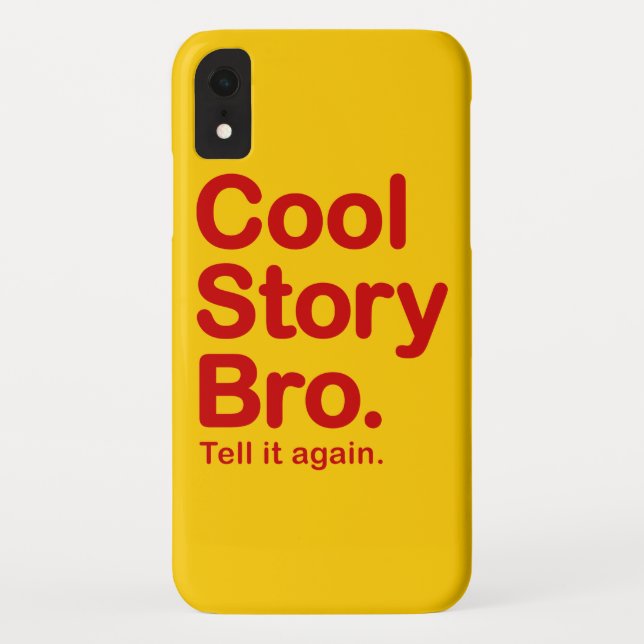 Para iPhone, Case-Mate História legal Bro. Mal lá capa do ipod touch (Verso)