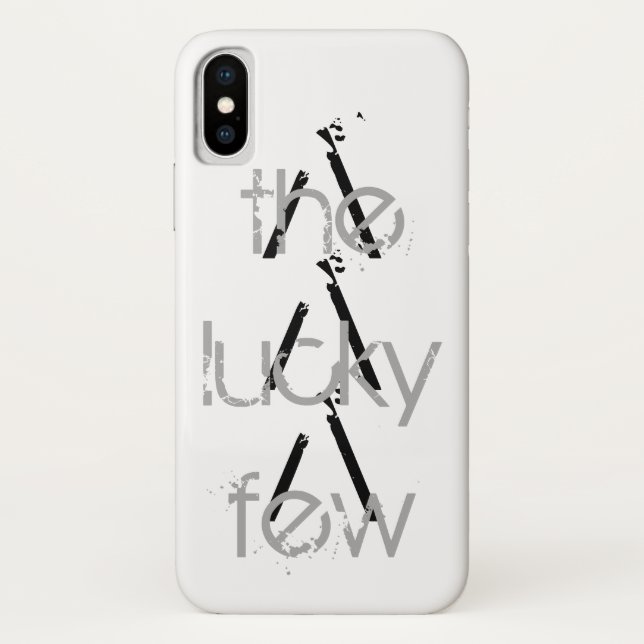 Para iPhone, Case-Mate iPhone X de Apple, mal lá capa de telefone (Verso)