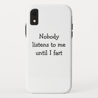 Para iPhone Da Case-Mate Ninguém me escuta capa de telefone