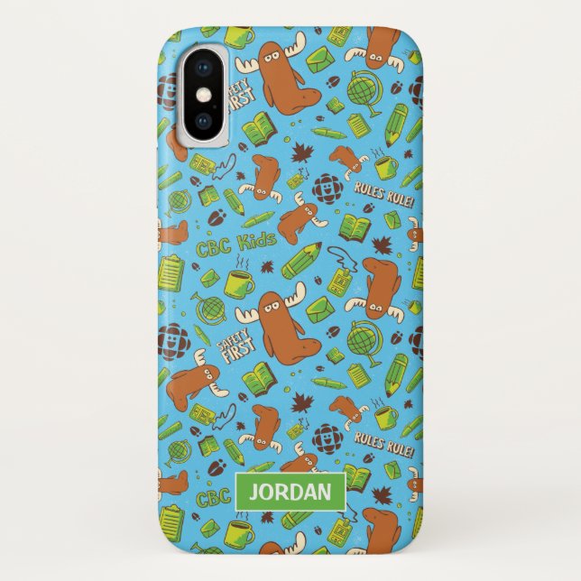 Para iPhone, Case-Mate Orlando Pattern Capa de telefone Personalizada (Verso)