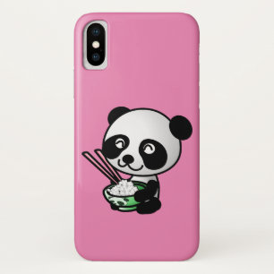 PARA iPhone DA Case-Mate PANDA BEAR COMENDO CAPA DE TELEFONE DE COMIDA CHIN