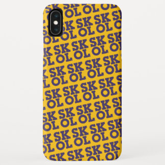 Para iPhone Da Case-Mate Script de bloco "SKOL" - Capa de telefone (Amarelo