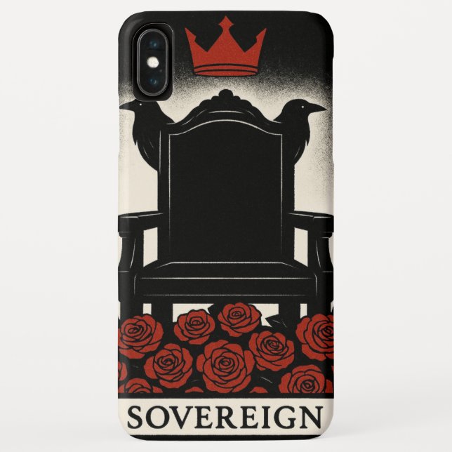 Para iPhone, Case-Mate Tarot Domme - Capa de telefone Soberana (Verso)