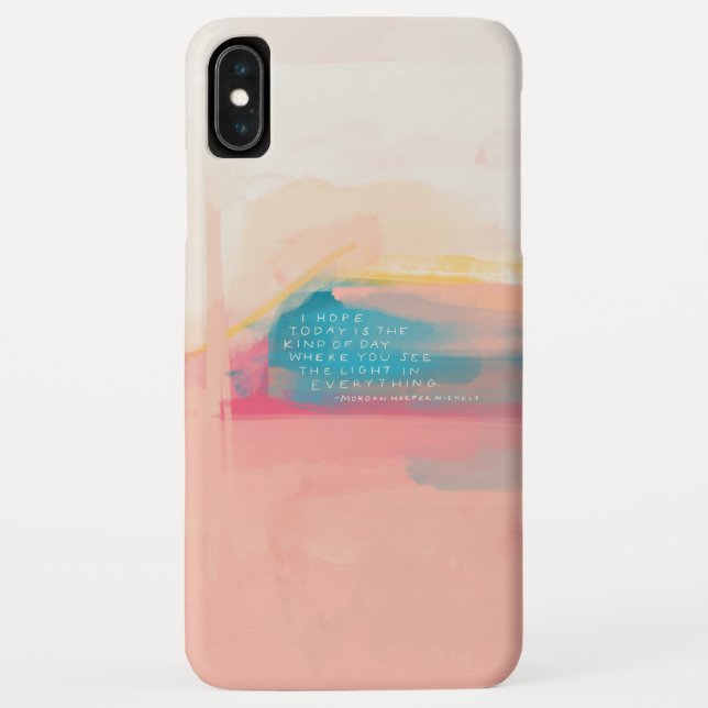 Para iPhone, Case-Mate "Veja a luz em tudo" capa de telefone (Verso)
